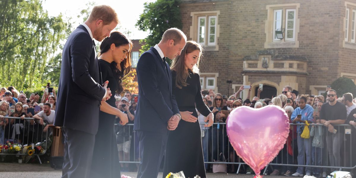 Prince Harry and Prince William meet in public