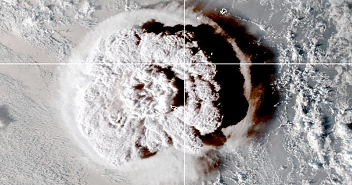 The eruption of an underwater volcano in Tonga was a "unique event" that could warm the Earth's surface, scientists say