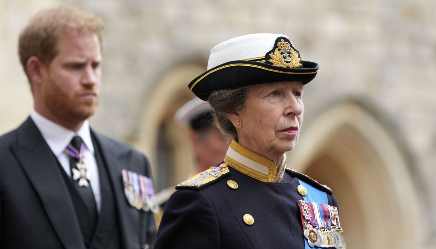 Who is Princess Anne and did she serve in the military?