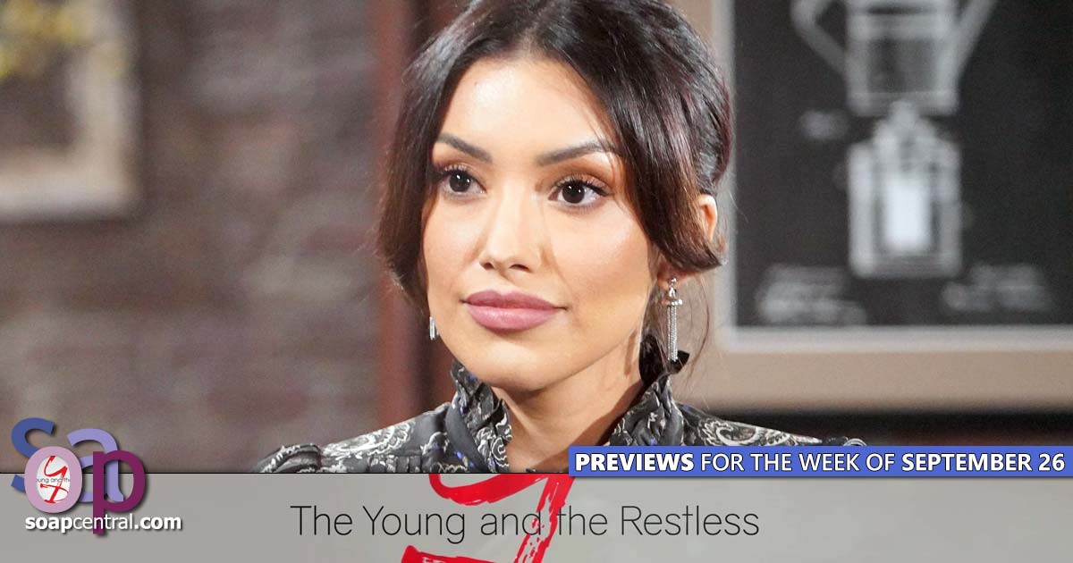 Y&R spoilers for the week of September 26, 2022 on The Young and the Restless |  soap headquarters