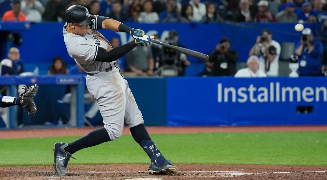 Yankees' Aaron Judge hits 61st home run, equaling Roger Maris' AL record