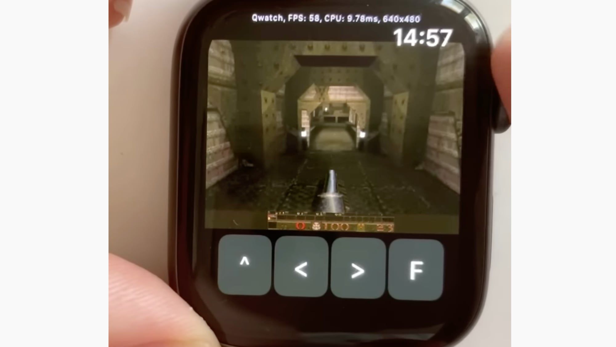 You can now play the classic game Quake on Apple Watch