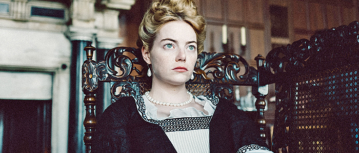 Emma Stone in The Favorite (2018)