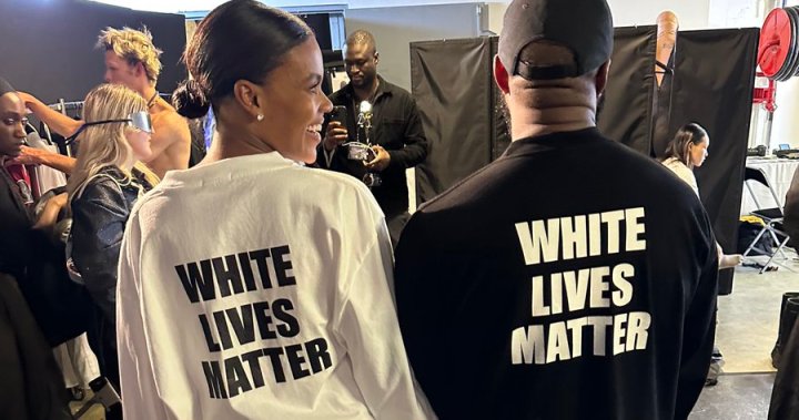 Kanye West defends 'White Lives Matter' t-shirt and calls Black Lives Matter a 'fraud' - National |  Globalnews.ca