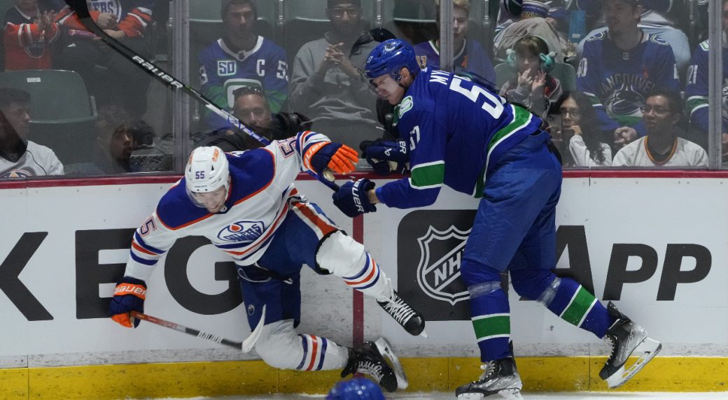 The last few position battles were affected by the Oilers' scoring loss to the Canucks