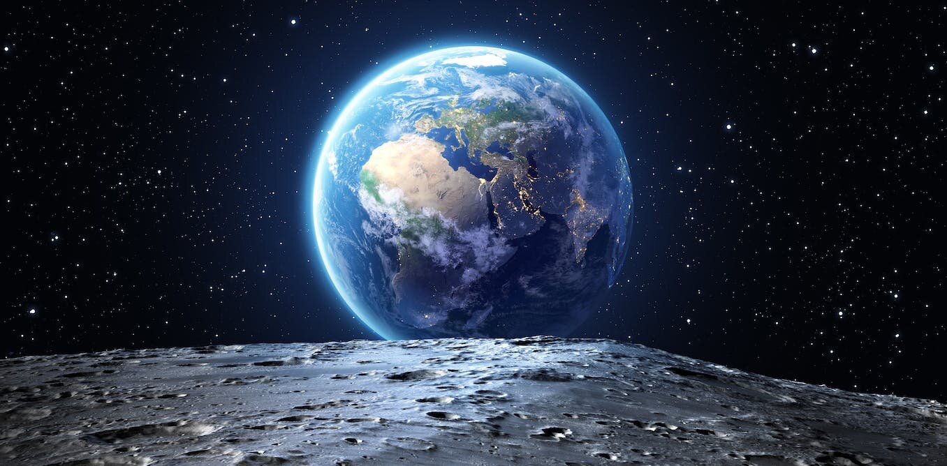 Our moon has been slowly drifting away from Earth over the past 2.5 billion years