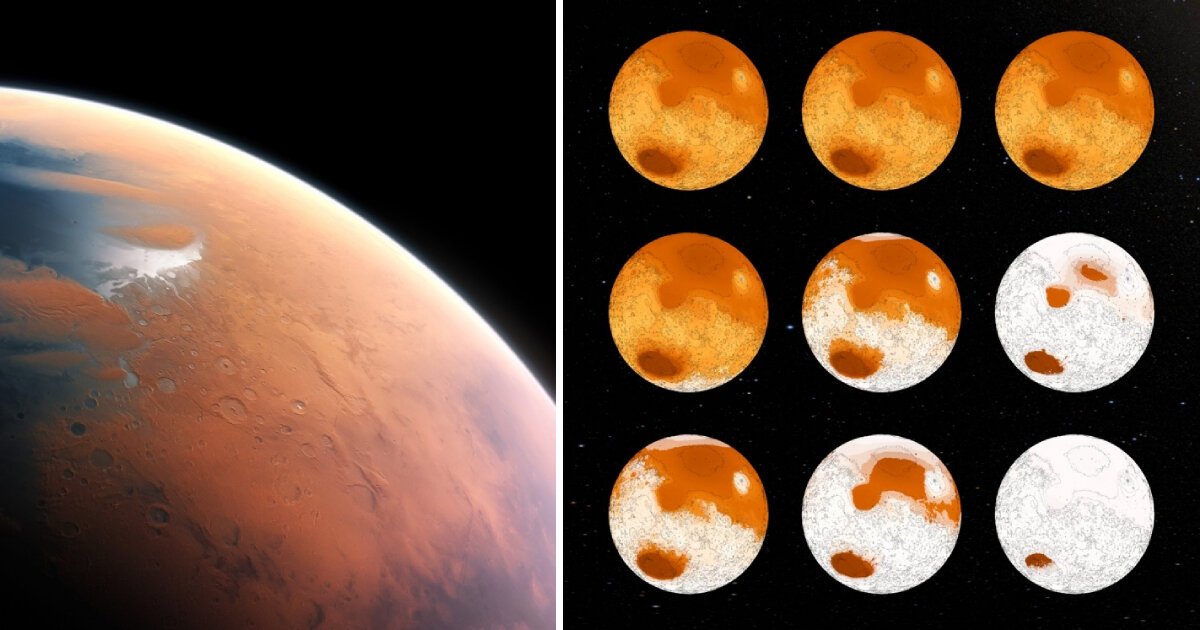 Old Mars could have been habitable until it triggered its own climate change