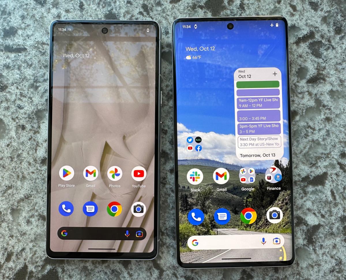 Google's Pixel 7 and Pixel 7 Pro: Top smartphones with tons of Google smarts