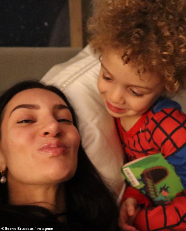 Adonis from the friendly neighborhood: True to his love of superheroes, Adonis has dressed up as Spider-Man in the last few photos his mother has posted