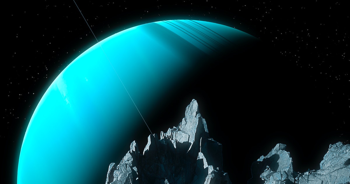 Astronomers have a catastrophic new theory to explain Uranus' tilt