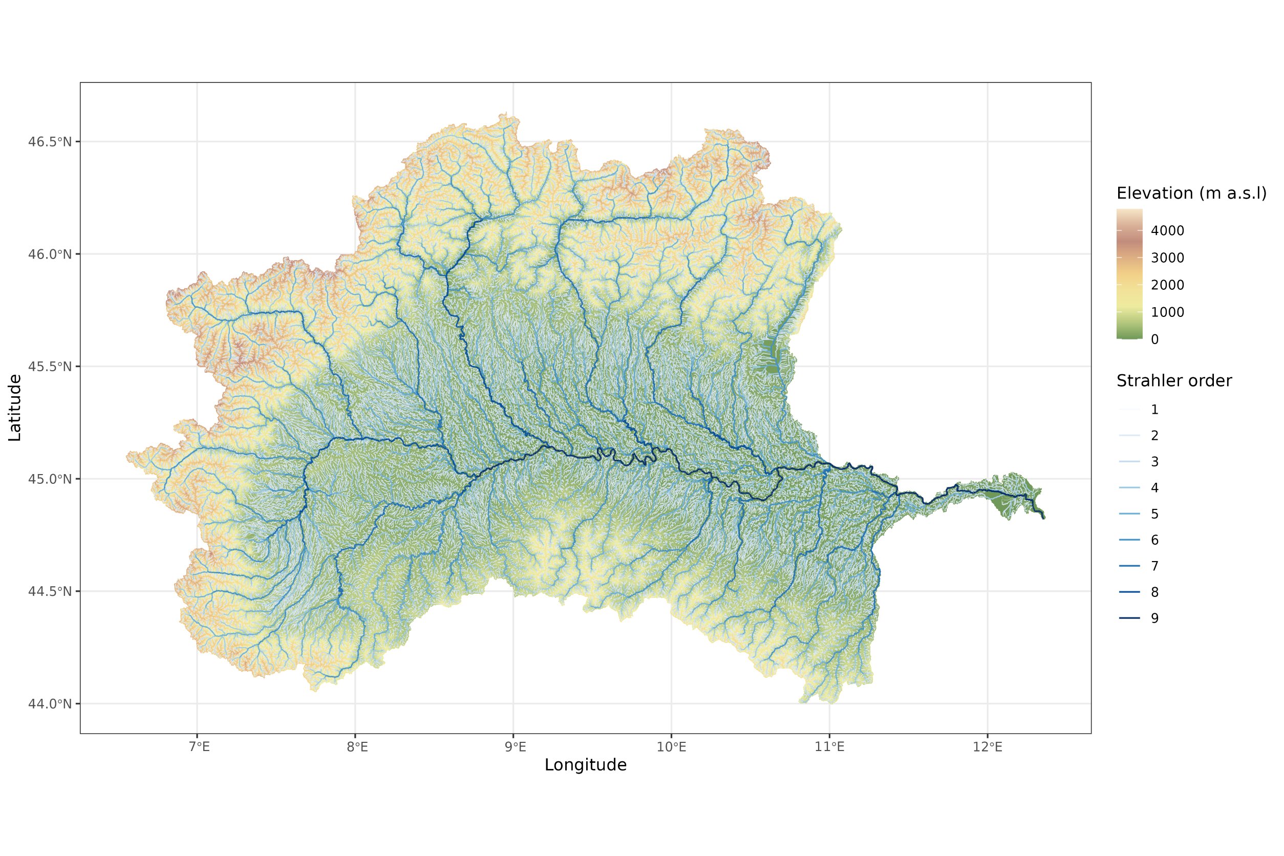 An ultra-fine network for rivers