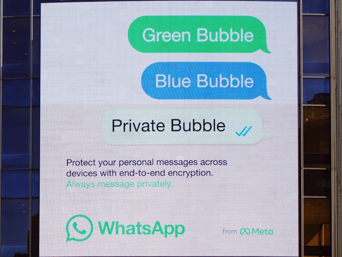 After Google, Facebook's Mark Zuckerberg is targeting the green and blue bubbles of Apple's iMessage