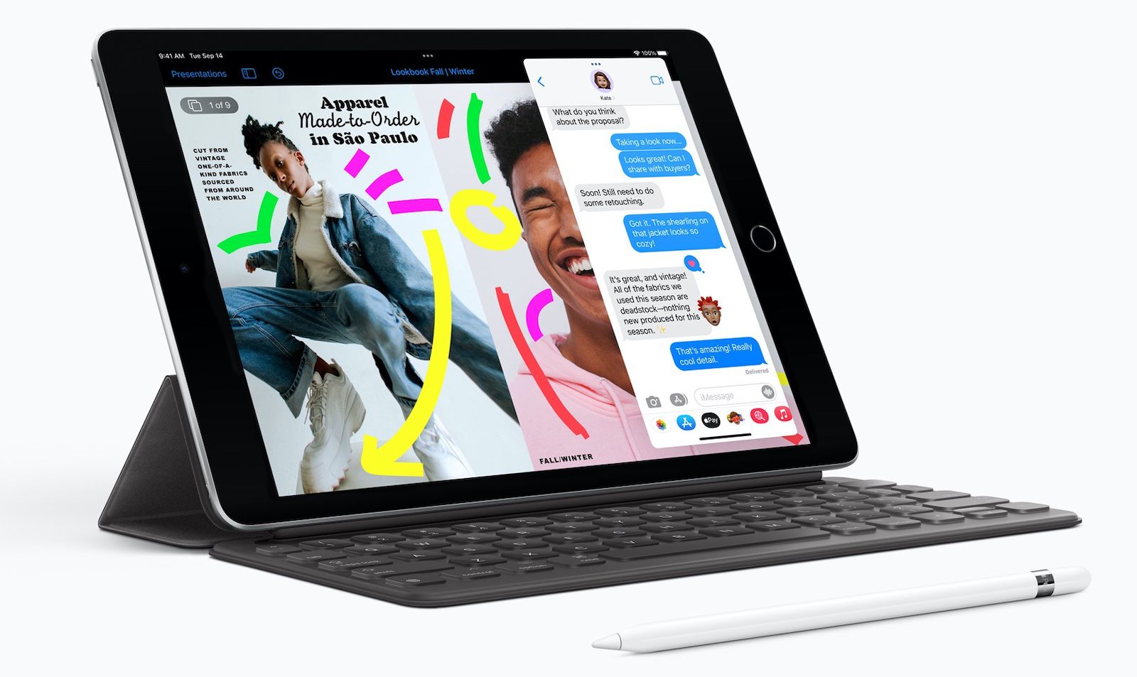 The ninth-generation iPad is still available for the same starting price of $329