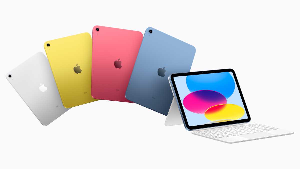 Apple iPad 10th gen colors