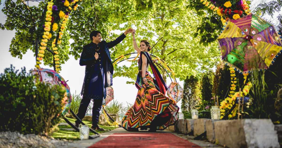 Real Weddings: Inside the five-day Hindu-Catholic celebration of high school sweethearts