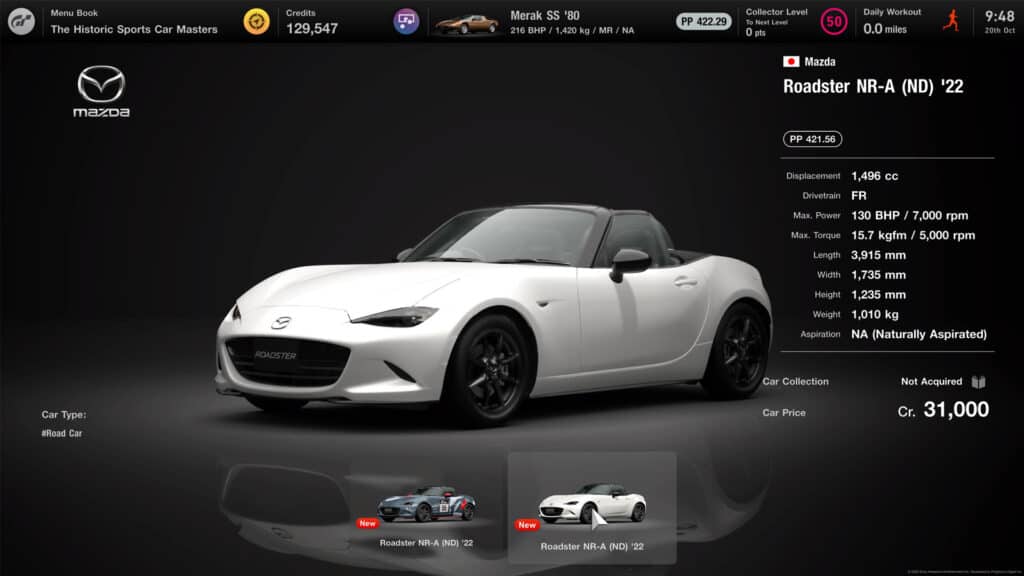 Mazda Roadster NR-A ND22