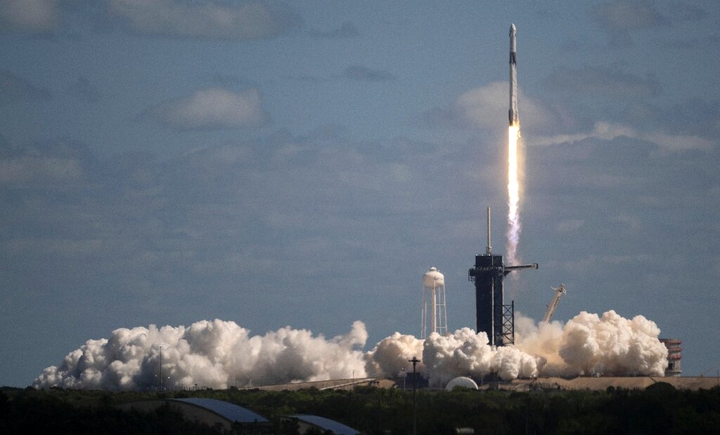 The European Space Agency launches two missions with SpaceX rockets