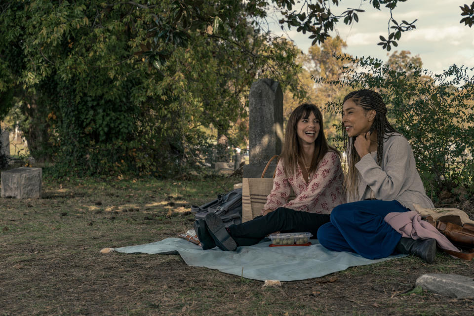 Maribel Verdú (left) and Sophie Okonedo in 