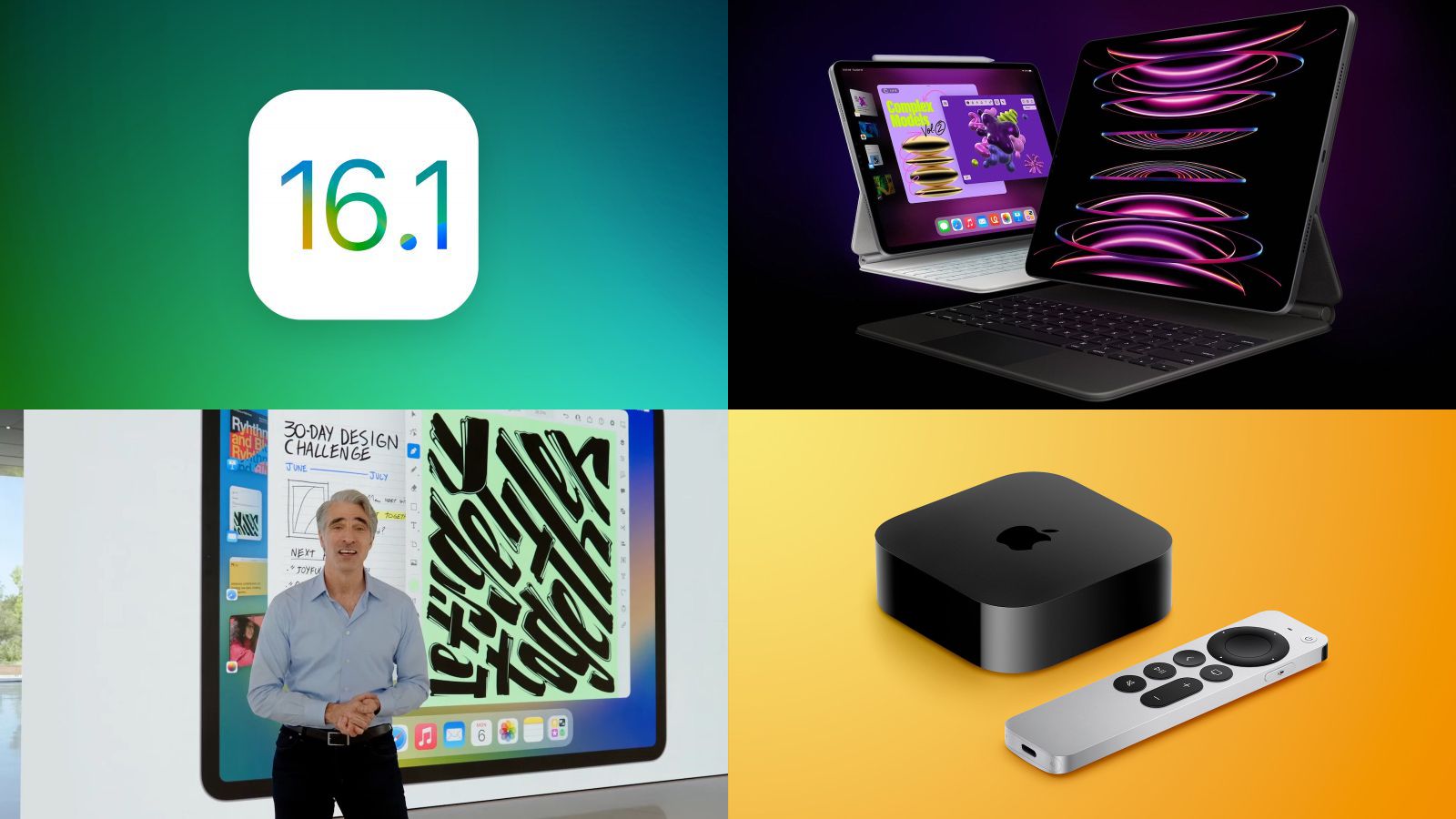 Mark your calendar: iOS 16.1 release, new iPad Pro launch, and more coming soon