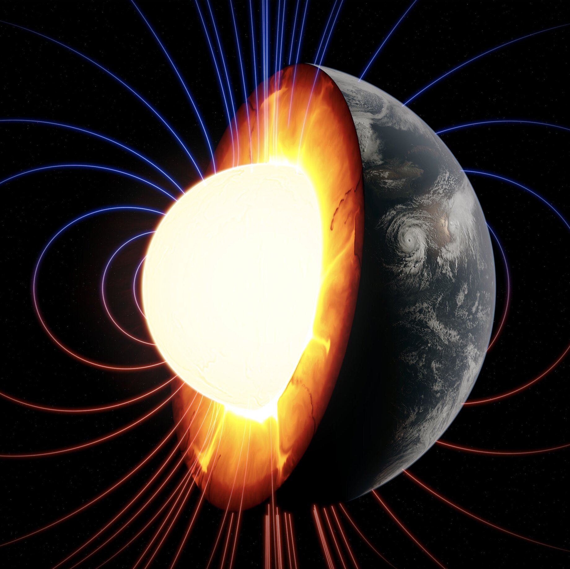 The study provides new, sharper evidence for early plate tectonics and geomagnetic pole flipping