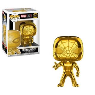 Iron Spider Gold Chrome Funko Pop!  Number