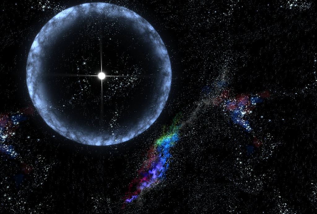 Artist's view of a supernova explosion.  Some radioactive isotopes, such as 53Mn, can only be synthesized in supernova explosions.  Photo credit: NASA