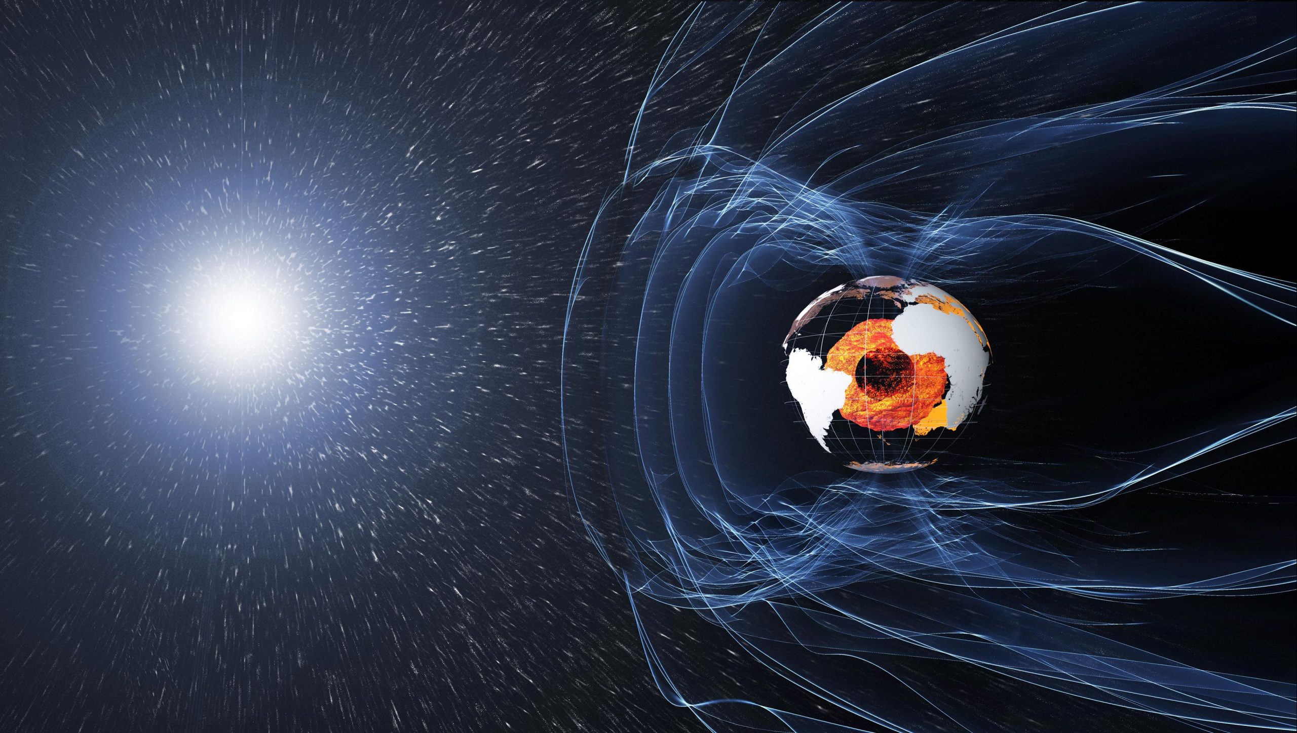 Listen to the frightening sounds of the earth's magnetic field - recorded by the Swarm satellite mission