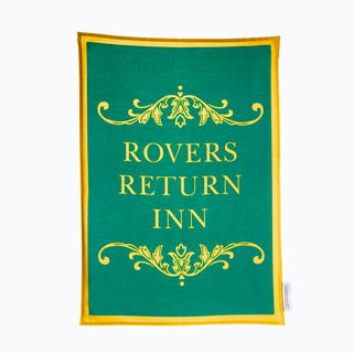 Corrie Official Rovers Return Tea Towel