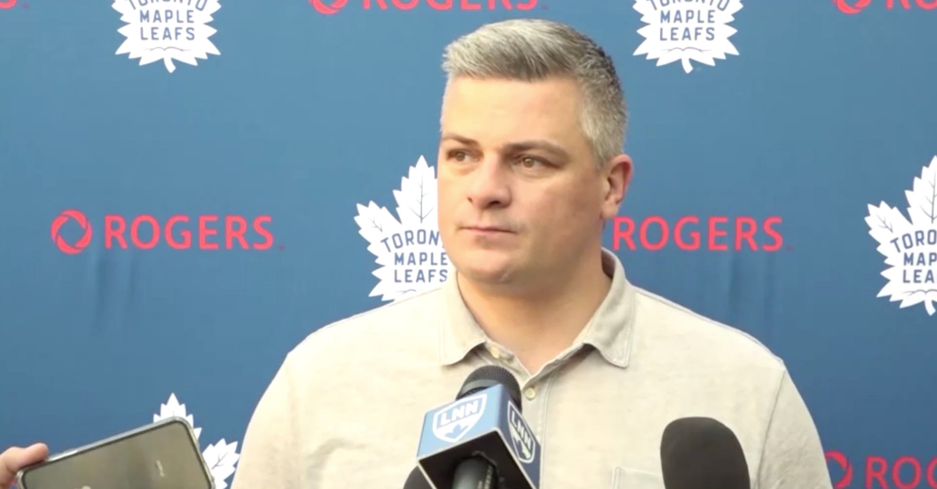 Sheldon Keefe on the Maple Leafs' struggle to create a 5-on-5 offense in seven games: "We have two lines that gave us the chances... We need to get a little bit more out of lines three and four."