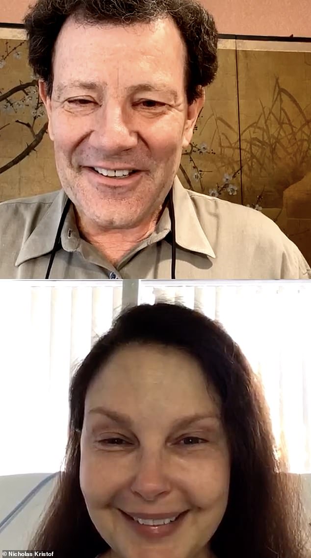 The latest: The 52-year-old actress revealed the news during an Instagram Live with The New York Times' Nicholas Kristof via People