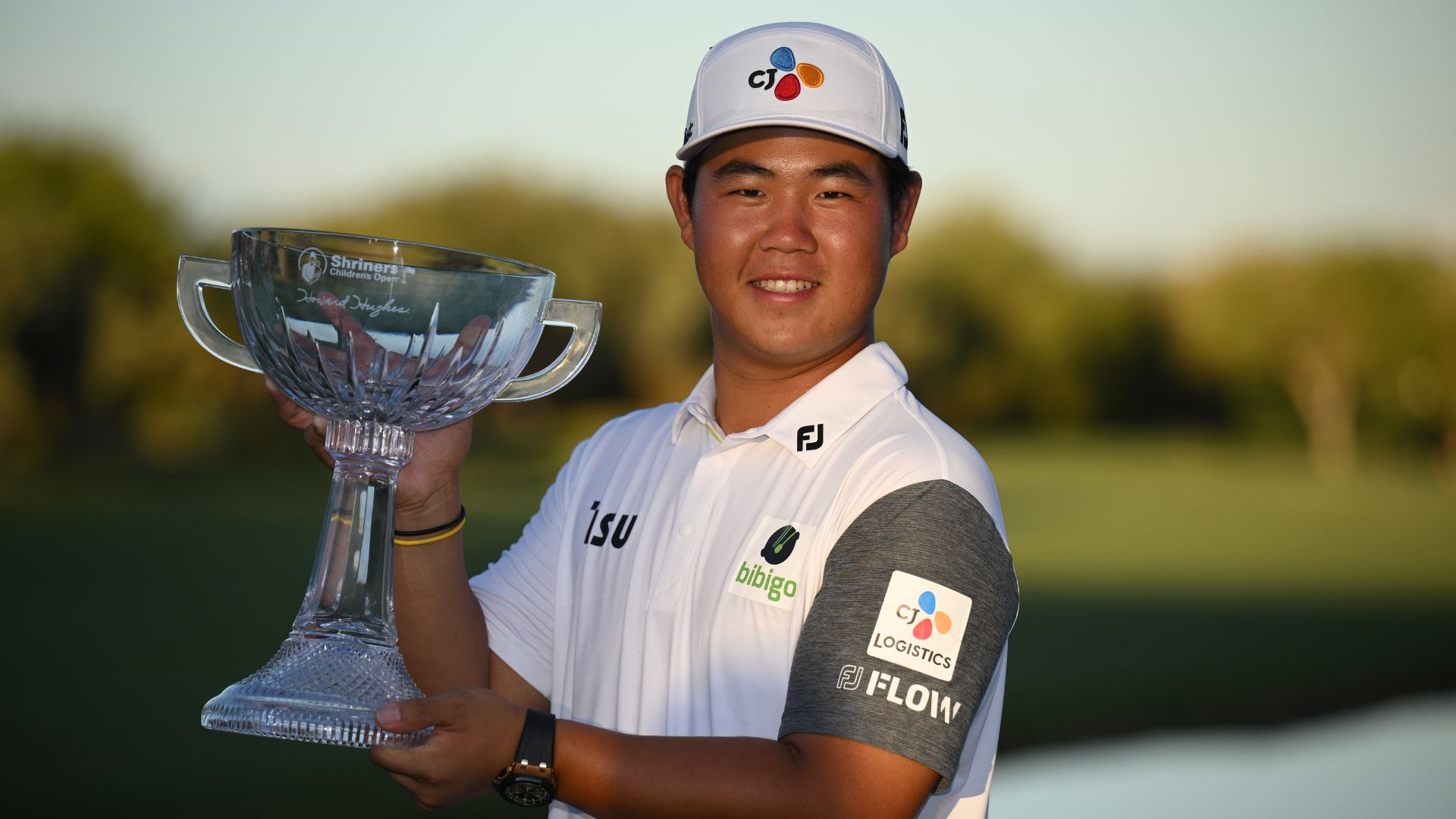 After Patrick Cantlay's triple in 18th place, Tom Kim wins the Shriners Children's Open