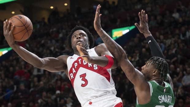 Anunoby Scores 32 Points as Raptors Close Preseason With OT Victory Over Celtics in Montreal - TSN.ca