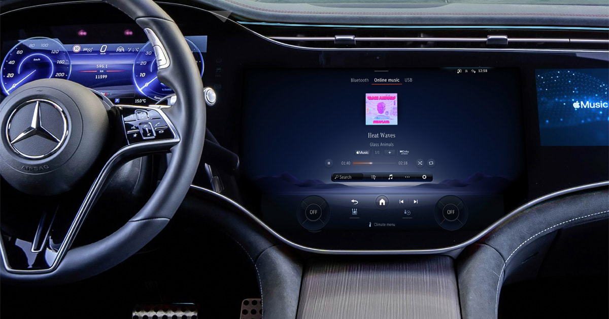 Apple Music and Mercedes-Benz bring immersive spatial audio to drivers around the world