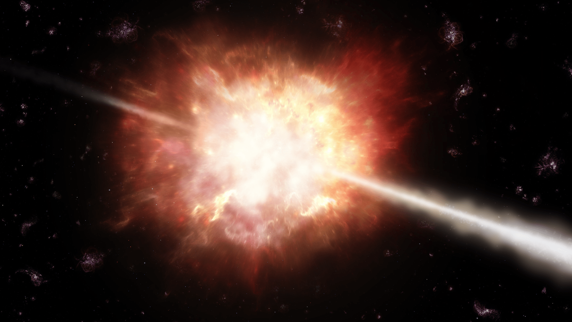 Astronomers have just seen the strongest gamma-ray burst ever recorded