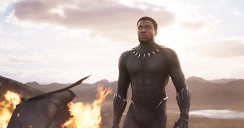 Chadwick Boseman as Black Panther