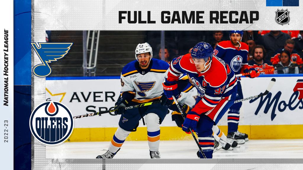 Blues knocked out Oilers to remain undefeated