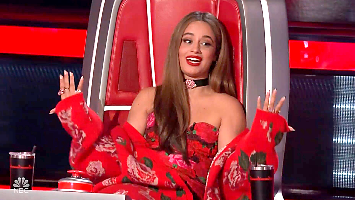 Camila Cabello's Awkward Joke Falls Flat on 'The Voice': 'This Crowd Hates Me'