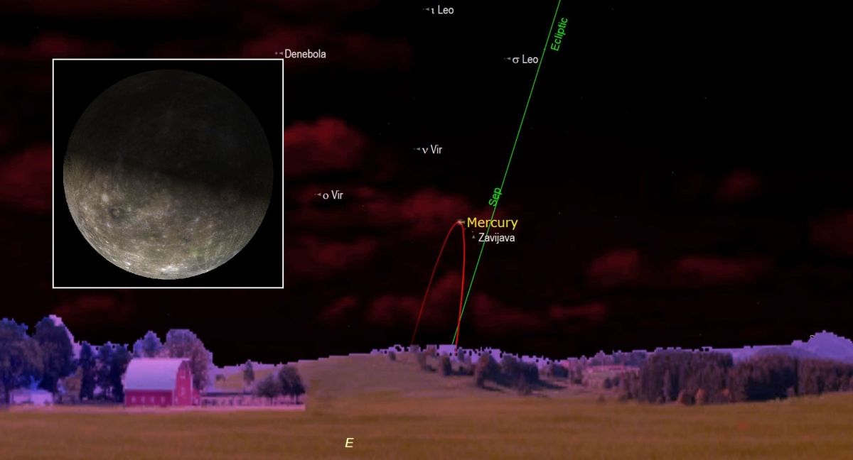 Mercury at Greatest Western Elongation (pre-dawn)