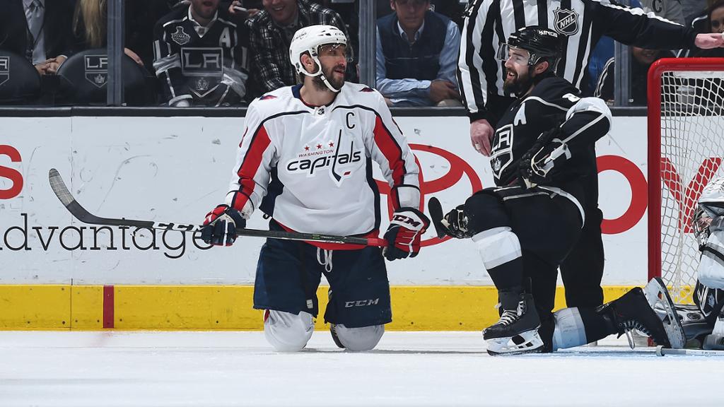 Doughty prepares for the challenge of facing Ovechkin when Kings Capitals play