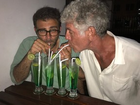 Share Unknown producer Tom Vitale and tragic star Anthony Bourdain.