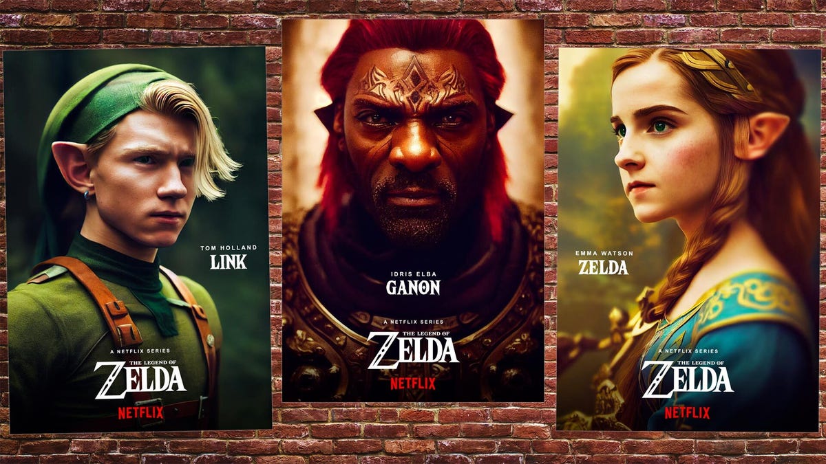 Fake Zelda Netflix Posters Blow Up Leading People To Believe Tom Holland Will Play Link