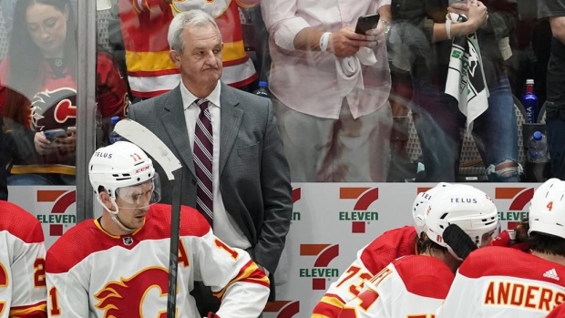 Flames focus on no-puck game after first loss - TSN.ca