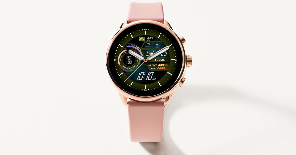 Fossil's first Wear OS 3 watch is a wellness-focused Gen 6