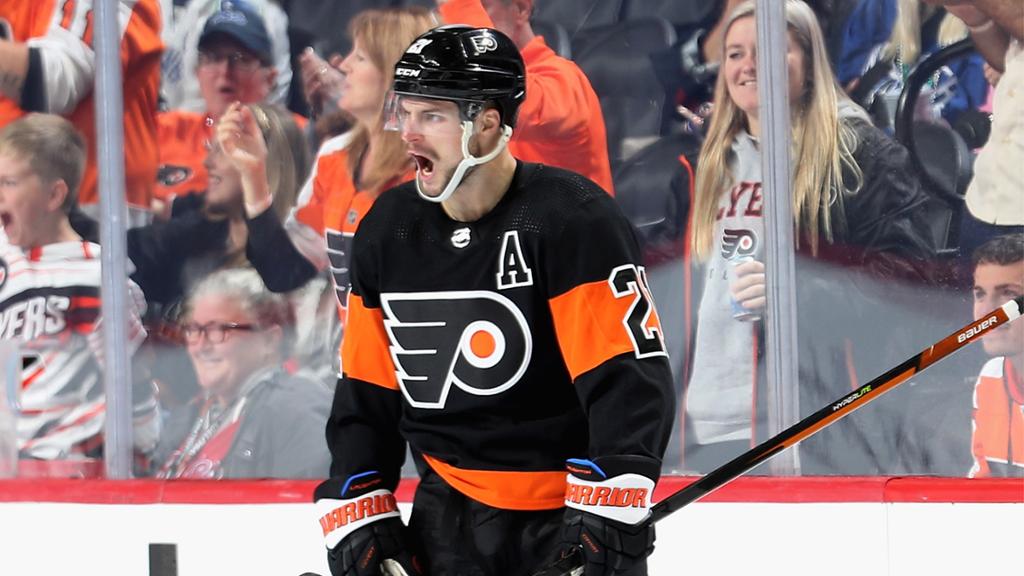 Laughton emerges as leader, Example for Flyers