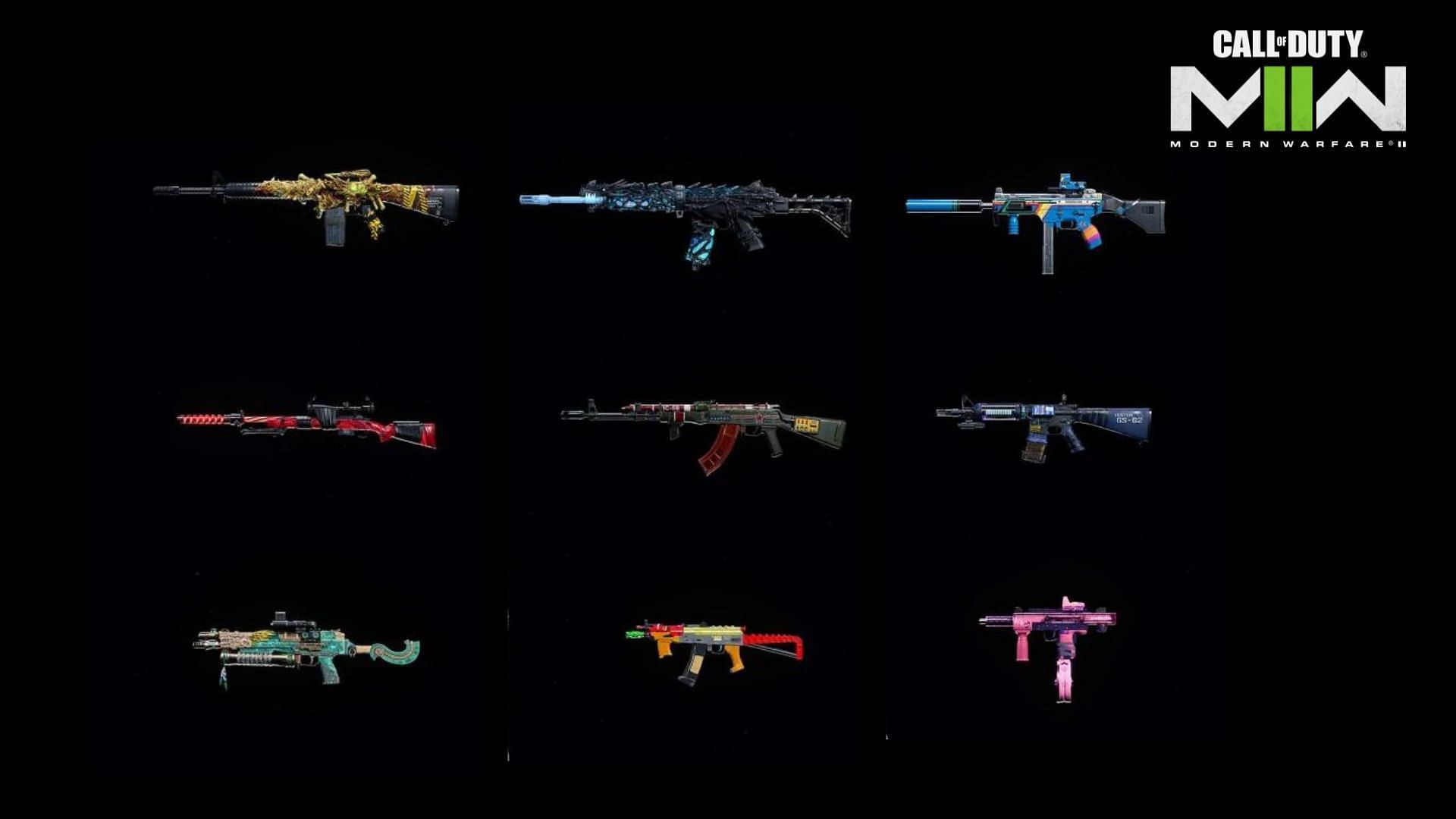 Modern Warfare 2 Weapon Camos