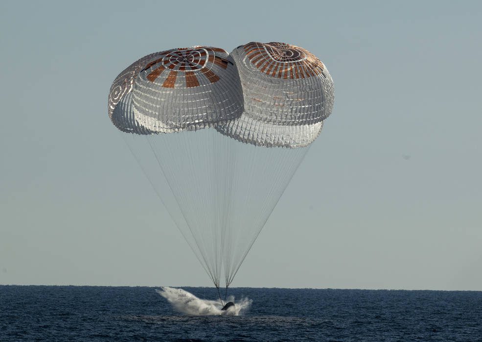 NASA's SpaceX Crew-4 astronauts land safely in the Atlantic