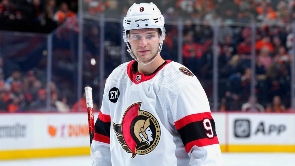 NHL Buzz: Norris will be out for at least two weeks with the Senators because of a shoulder injury