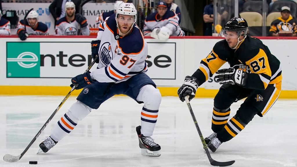 NHL On Tap: McDavid leads Oilers vs. Crosby, Penguins