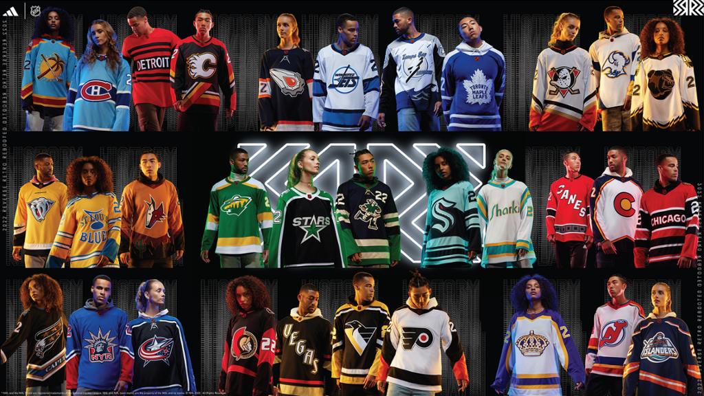 NHL Reverse Retro jerseys for all 32 teams launched by adidas