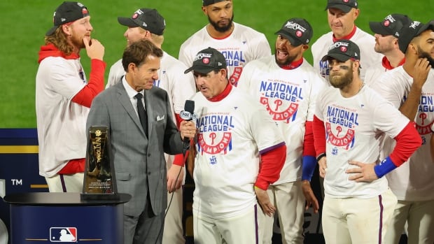 Philadelphia Phillies reach the World Series - and a Canadian leads it |  CBC sport